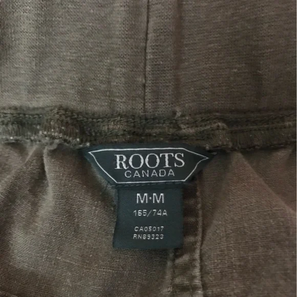 Roots Women's Charcoal Straight Leg Pants - Picture 3 of 4